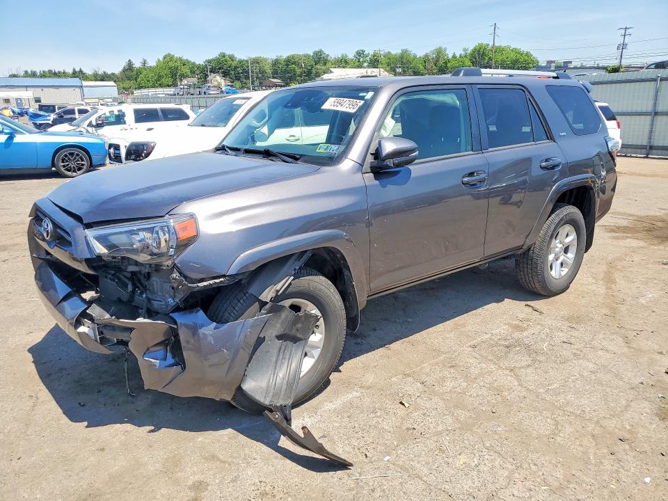 2022 Toyota 4runner VIN JTENU5JR1N6068280 COPART salvage auction — FRONT END, Pa - Certificate Of Salvage, sold $6,100 on 2026-07-21 (photo 1)