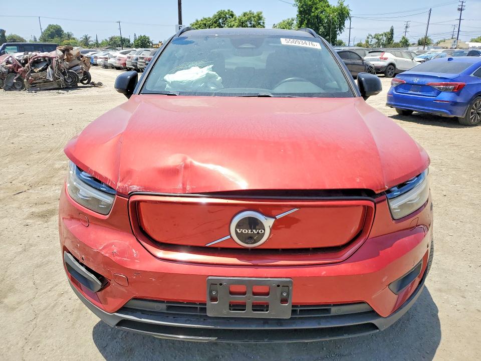2021 Volvo VIN YV4ED3UR3M2568156 COPART salvage auction — FRONT END, Ca - Salvage Certificate, sold $8,700 on 2026-07-27 (photo 5)