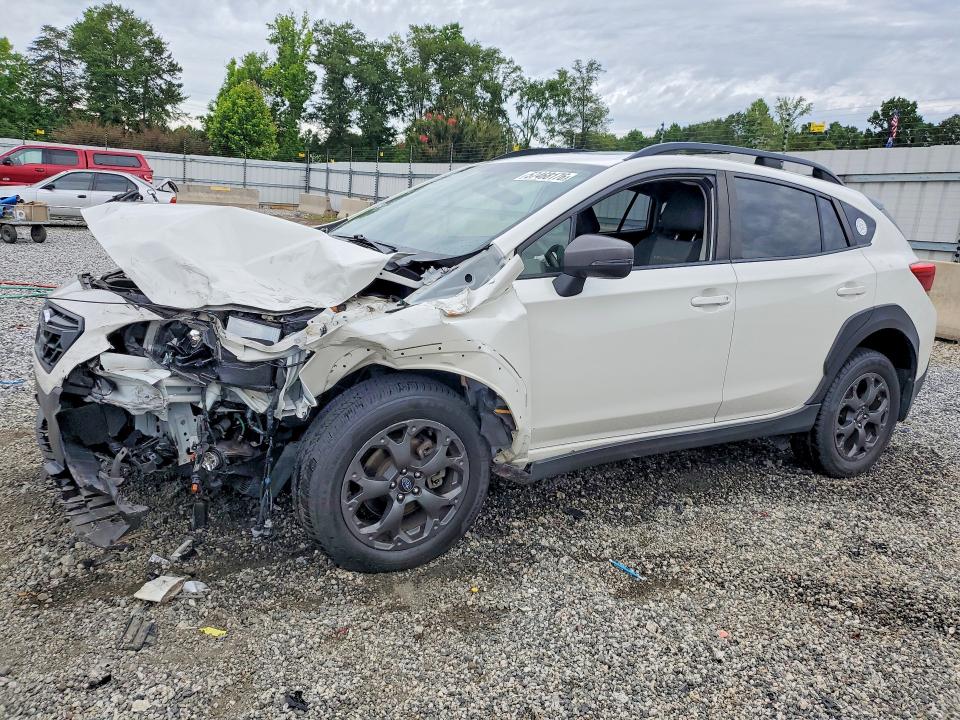 2021 Subaru VIN JF2GTHSC5MH233859 COPART salvage auction — FRONT END, Sc - Cert Of Title-Salvage, sold $1,750 on 2026-07-29 (photo 1)