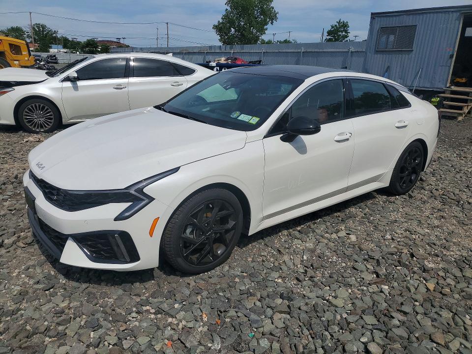 2026 Kia K5 VIN KNAG64J75T5462610 COPART salvage auction — WATER/FLOOD, Ny - Mv907A-Flood Salvage, sold $10,500 on 2026-07-09 (photo 1)