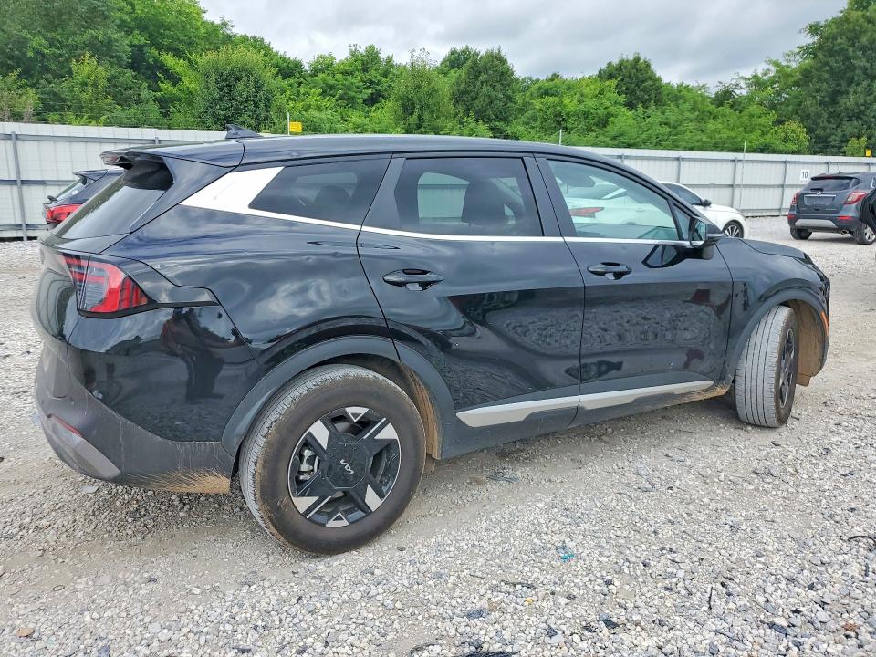 2026 Kia Sportage VIN 5XYK23DF2TG348867 COPART salvage auction — HAIL, Ok - Cert Of Title-Salvage, sold $12,100 on 2026-07-13 (photo 3)