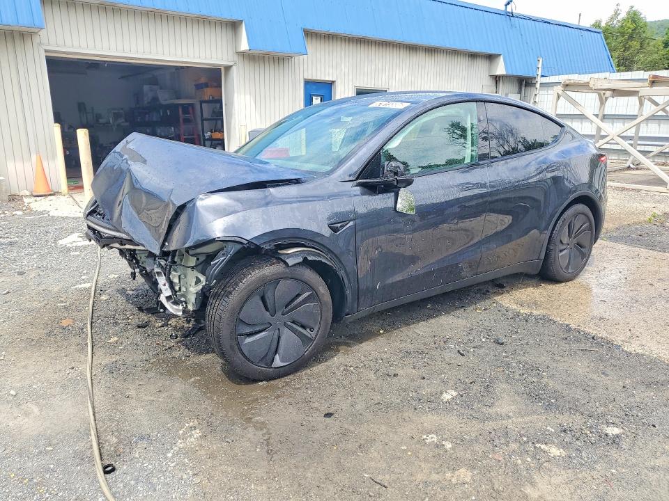 2026 Tesla Model y VIN 7SAYGDEE2TA619117 COPART salvage auction — FRONT END, PA - CERTIFICATE OF SALVAGE, sold $8,900 on 2026-07-23 (photo 1)