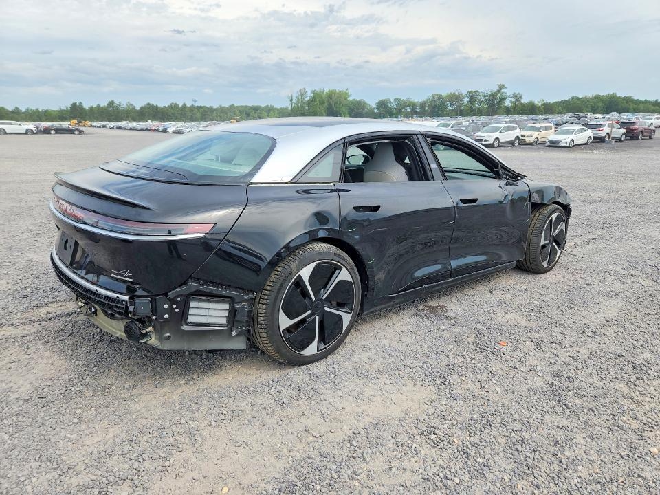 2023 Lucid VIN 50EA1TEA3PA004760 COPART salvage auction — FRONT END, Va - Cert Of Title - Salvage, sold $10,800 on 2026-07-29 (photo 3)