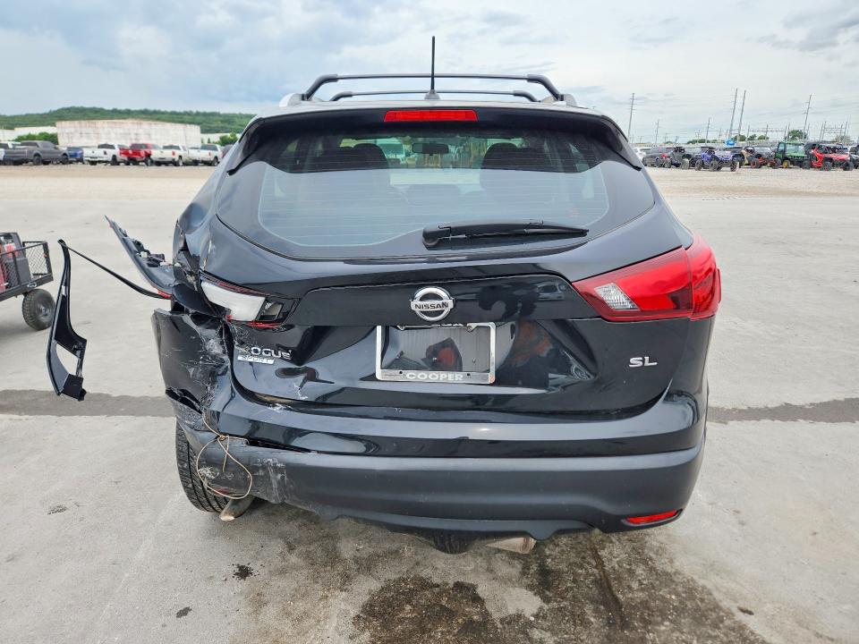 2017 Nissan Rogue sport VIN JN1BJ1CP8HW014583 COPART salvage auction — REAR END, OK - CERT OF TITLE-SALVAGE, sold $1,600 on 2026-07-17 (photo 6)