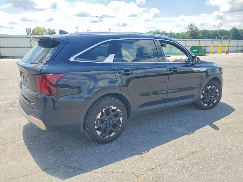 2025 Kia VIN 5XYRL4JCXSG397776 COPART salvage auction — SIDE, Nc - Salvage Certificate Of Title, sold $725 on 2026-07-30 (photo 3)