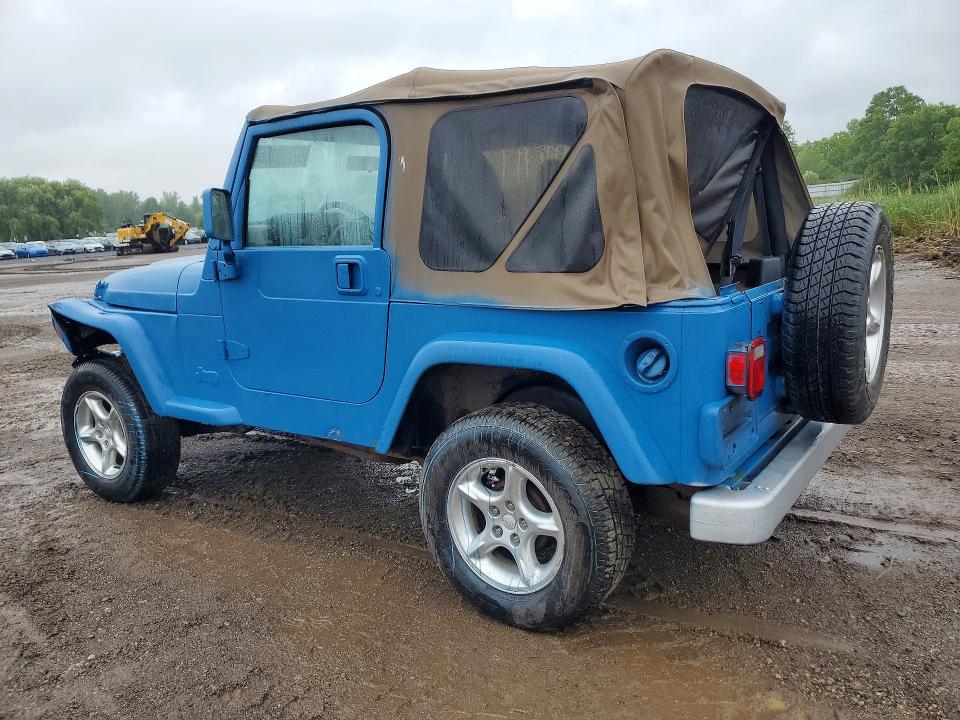 2002 Jeep Wrangler / VIN 1J4FA29P02P769458 COPART salvage auction — VANDALISM, OH - CERT OF TITLE-SALVAGE, sold $500 on 2026-07-02 (photo 2)