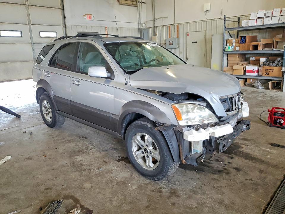 2005 Kia Sorento VIN KNDJC733655383169 COPART salvage auction — HAIL, Mo - Salvage Certificate Of Title, sold $70 on 2026-07-21 (photo 4)