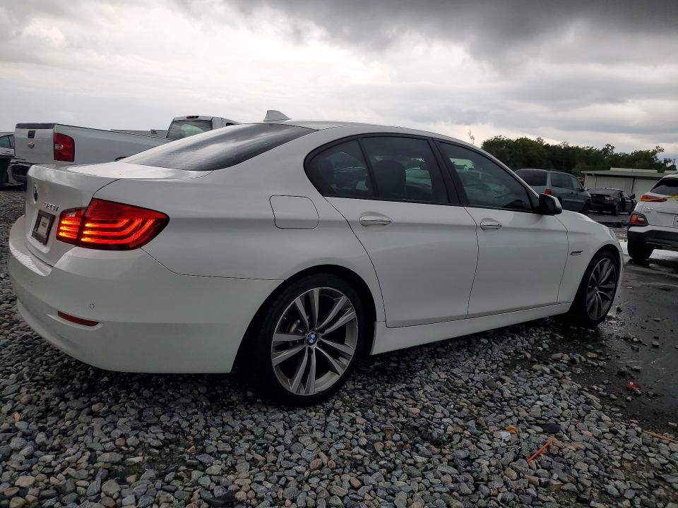 2016 BMW 5er VIN WBA5A5C54GG354495 COPART salvage auction — FRONT END, FL - CERT OF TITLE SLVG REBUILDABLE, sold $5,300 on 2026-07-20 (photo 3)