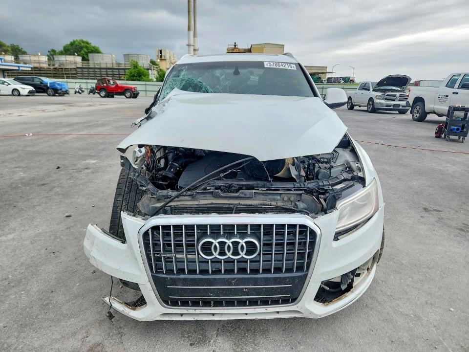 2014 Audi Q5 VIN WA1CMBFP8EA050125 COPART salvage auction — FRONT END, Ok - Cert Of Title-Salvage, sold $225 on 2026-07-06 (photo 5)