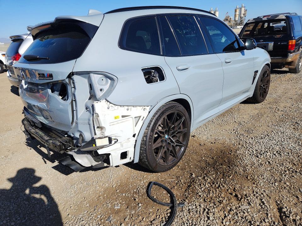 2022 BMW X3 VIN 5YM13EC01N9K66769 COPART salvage auction — FRONT END, Ca - Salvage Certificate, sold $30,500 on 2026-07-02 (photo 3)