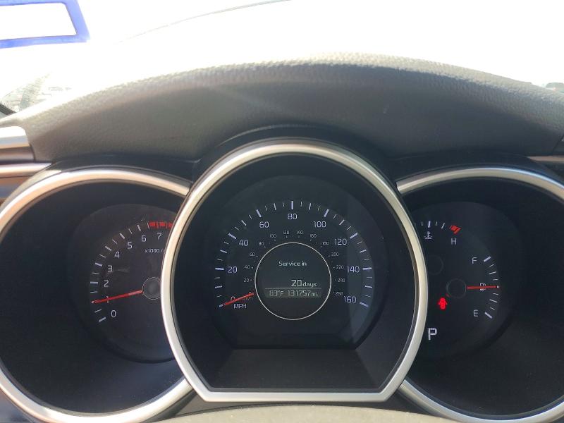 2014 Kia Optima VIN 5XXGM4A75EG335136 COPART salvage auction — SIDE, Tx - Salvage Vehicle Title, sold $775 on 2026-07-14 (photo 9)