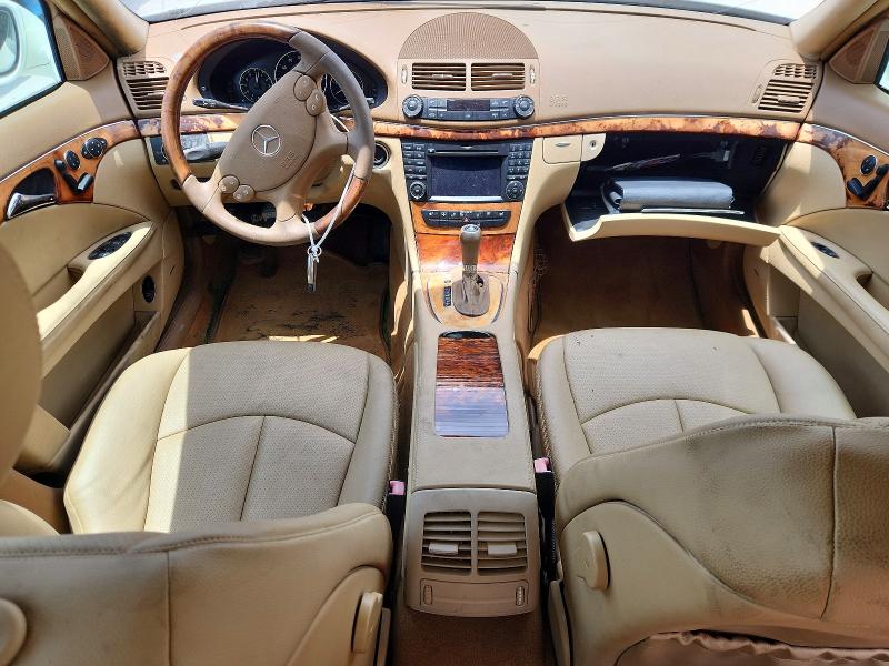 2009 Mercedes-benz E-class VIN WDBUF22X99B396483 COPART salvage auction — FRONT END, Al - Cert Of Title-Salvage Title (P), sold $2,700 on 2026-07-27 (photo 8)