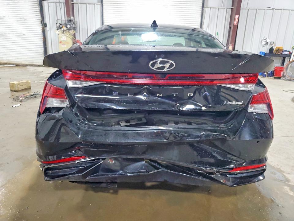 2021 Hyundai Elantra VIN 5NPLP4AGXMH020440 COPART salvage auction — REAR END, PA - CERTIFICATE OF SALVAGE, sold $1,250 on 2026-07-29 (photo 6)