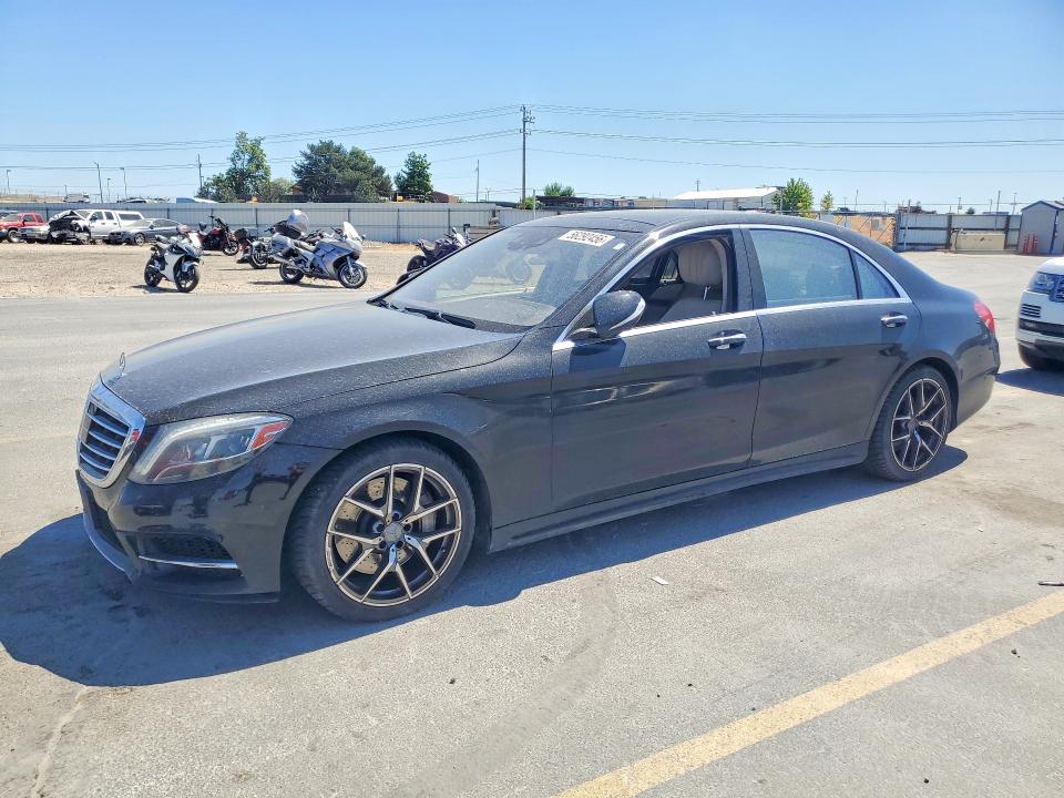 2016 Mercedes-benz S class VIN WDDUG8CB7GA267946 COPART salvage auction — REAR END, ID - SALVAGE CERTIFICATE OF TITLE, sold $10,400 on 2026-07-30 (photo 1)