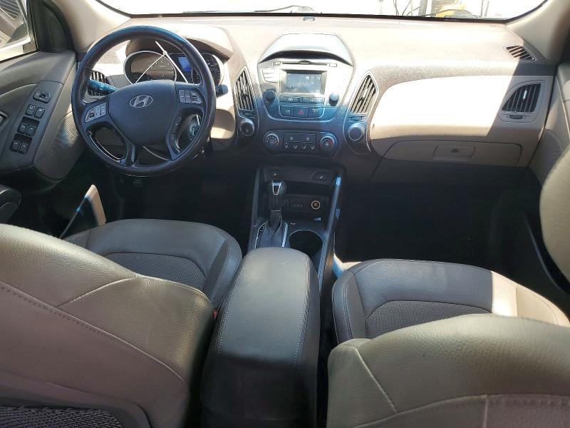 2014 Hyundai Tucson VIN KM8JU3AG9EU931923 COPART salvage auction — FRONT END, Az - Cert Of Title - Salvage, sold $1,700 on 2026-07-06 (photo 8)