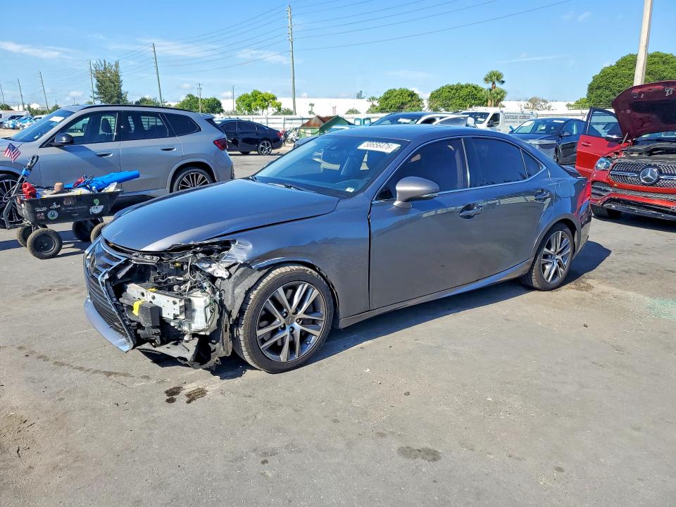 2018 Lexus Is VIN JTHBA1D22J5078905 COPART salvage auction — FRONT END, FL - CERT OF TITLE SLVG REBUILDABLE, sold $6,600 on 2026-07-22 (photo 1)