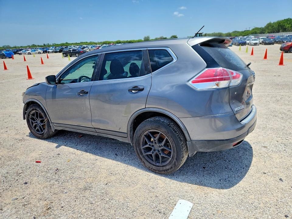 2016 Nissan Rogue VIN JN8AT2MT8GW006944 COPART salvage auction — FRONT END, Tx - Salvage Vehicle Title, sold $400 on 2026-07-16 (photo 2)