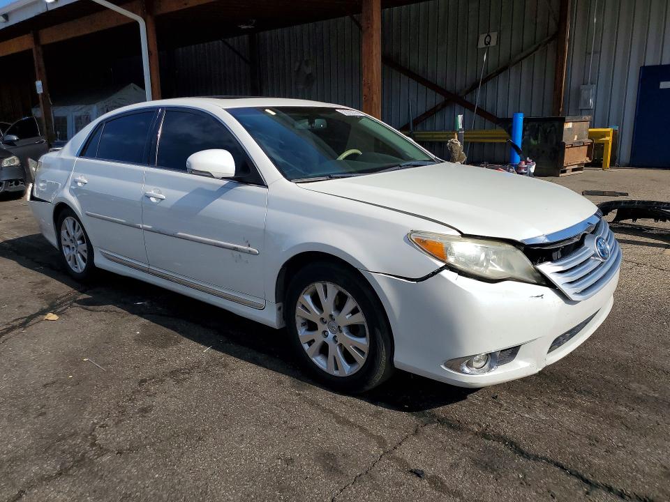 2011 Toyota Avalon VIN 4T1BK3DB5BU410428 COPART salvage auction — REAR END, CO - PUBLIC - SALVAGE TITLE (P), sold $750 on 2026-07-09 (photo 4)