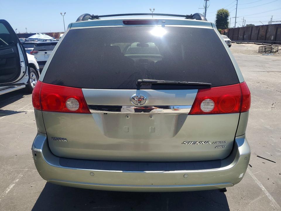 2008 Toyota Sienna VIN 5TDBK22C38S015770 COPART salvage auction — SIDE, Ca - Salvage Certificate, sold $950 on 2026-07-08 (photo 6)
