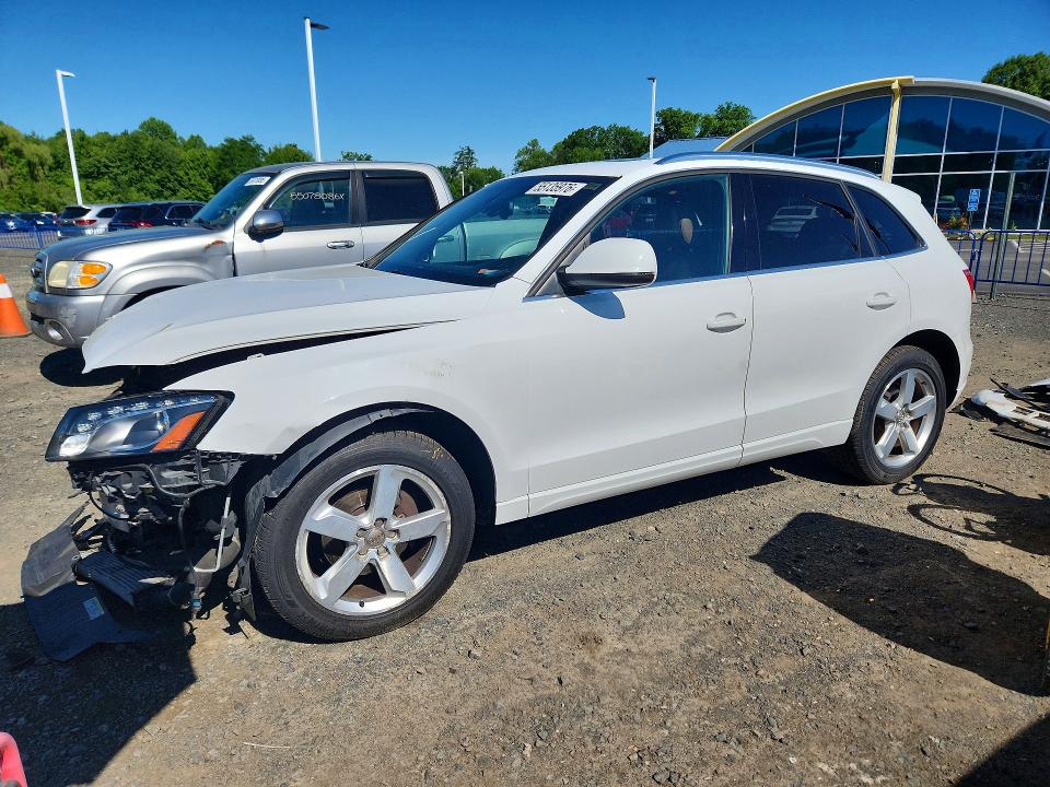 2012 Audi Q5 VIN WA1LFAFP7CA015125 COPART salvage auction — FRONT END, Ct - Cert Of Title-Salvage, sold $450 on 2026-07-16 (photo 1)