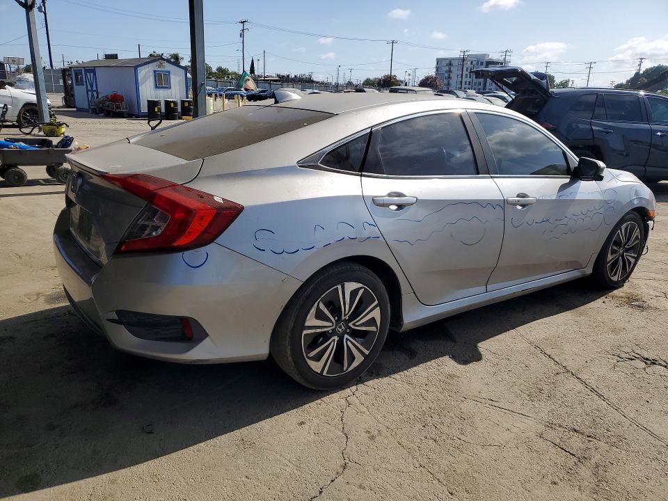 2018 Honda Civic VIN JHMFC1F76JX008462 COPART salvage auction — FRONT END, Ca - Salvage Certificate, sold $4,300 on 2026-07-23 (photo 3)