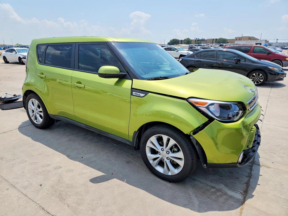 2016 Kia VIN KNDJP3A57G7826938 COPART salvage auction — FRONT END, Tx - Certificate Of Title, sold $175 on 2026-07-30 (photo 4)