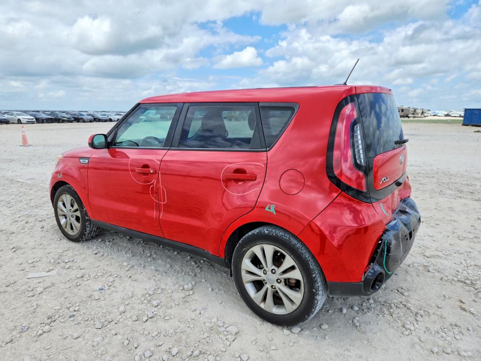 2016 Kia Soul VIN KNDJP3A53G7837810 COPART salvage auction — REAR END, Pa - Certificate Of Salvage, sold $300 on 2026-07-23 (photo 2)