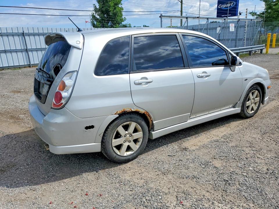 2006 Suzuki Aerio VIN JS2RC61H265351211 COPART salvage auction — MECHANICAL, On - Permit No Brand - Unfit, sold $200 on 2026-07-09 (photo 3)