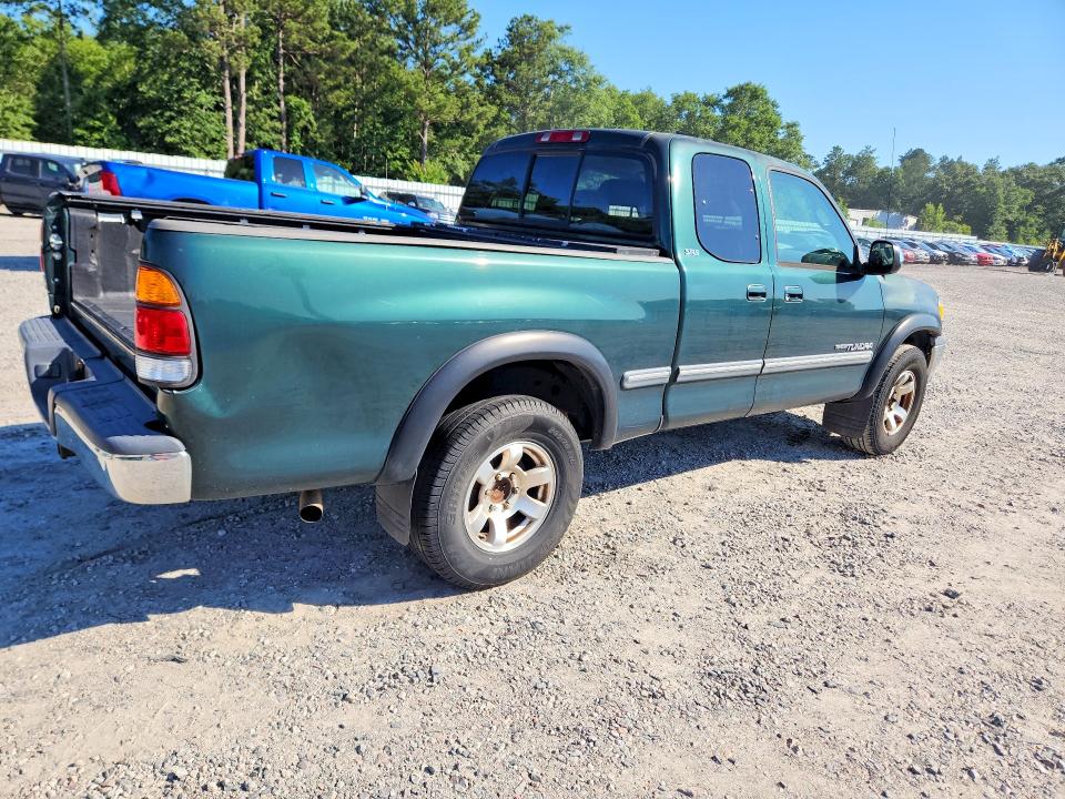 2002 Toyota Tundra VIN 5TBRT34142S244052 COPART salvage auction — REAR END, Sc - Cert Of Title-Salvage, sold $1,700 on 2026-07-14 (photo 3)