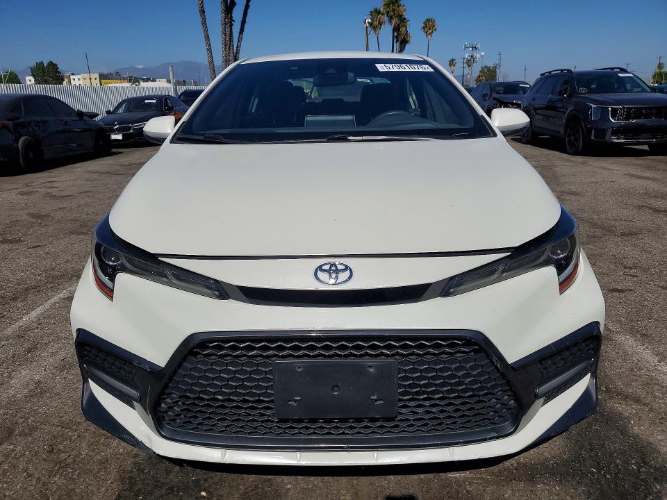 2020 Toyota Corolla VIN JTDS4RCE2LJ032889 COPART salvage auction — MINOR DENT/SCRATCHES, Ca - Salvage Certificate, sold $8,000 on 2026-07-28 (photo 5)