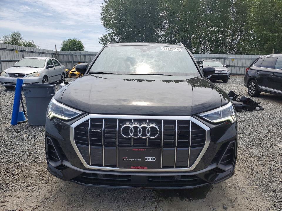 2025 Audi Q3 VIN WA1DECF3XS1088293 COPART salvage auction — REAR END, Wa - Bill Of Sale, sold $17,100 on 2026-07-06 (photo 5)