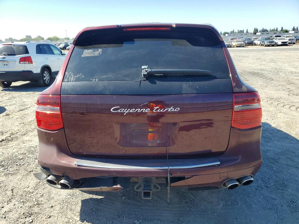 2008 Porsche Cayenne VIN WP1AC29P98LA91236 COPART salvage auction — REAR END, FL - DIS/DLR/EXP ONLY CLEAN TITLE, sold $2,750 on 2026-07-16 (photo 6)