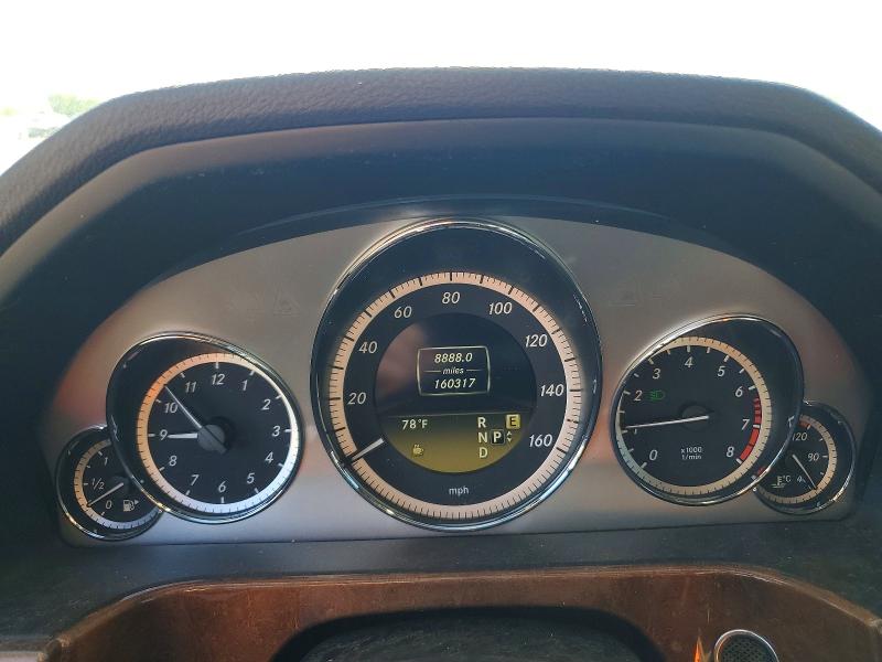 2012 Mercedes-benz E-klasse VIN WDDHF8JB4CA544067 COPART salvage auction — FRONT END, Il - Salvage Certificate, sold $850 on 2026-07-31 (photo 9)