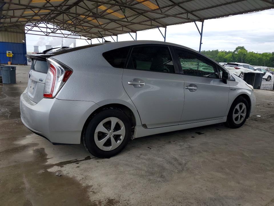 2012 Toyota Prius VIN JTDKN3DU8C5493295 COPART salvage auction — FRONT END, Mt - Certificate Of Title, sold $2,200 on 2026-07-30 (photo 3)