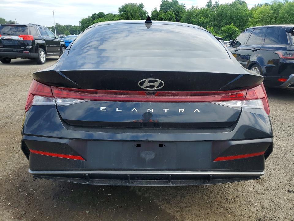 2025 Hyundai Elantra VIN KMHLS4DG4SU902048 COPART salvage auction — FRONT END, TX - CERTIFICATE OF TITLE (P), sold $12,000 on 2026-07-30 (photo 6)