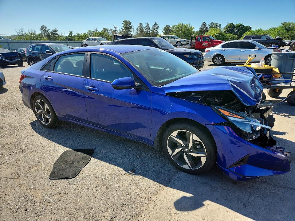 2023 Hyundai VIN KMHLS4AG3PU463565 COPART salvage auction — FRONT END, Pa - Certificate Of Salvage, sold $2,750 on 2026-07-31 (photo 4)