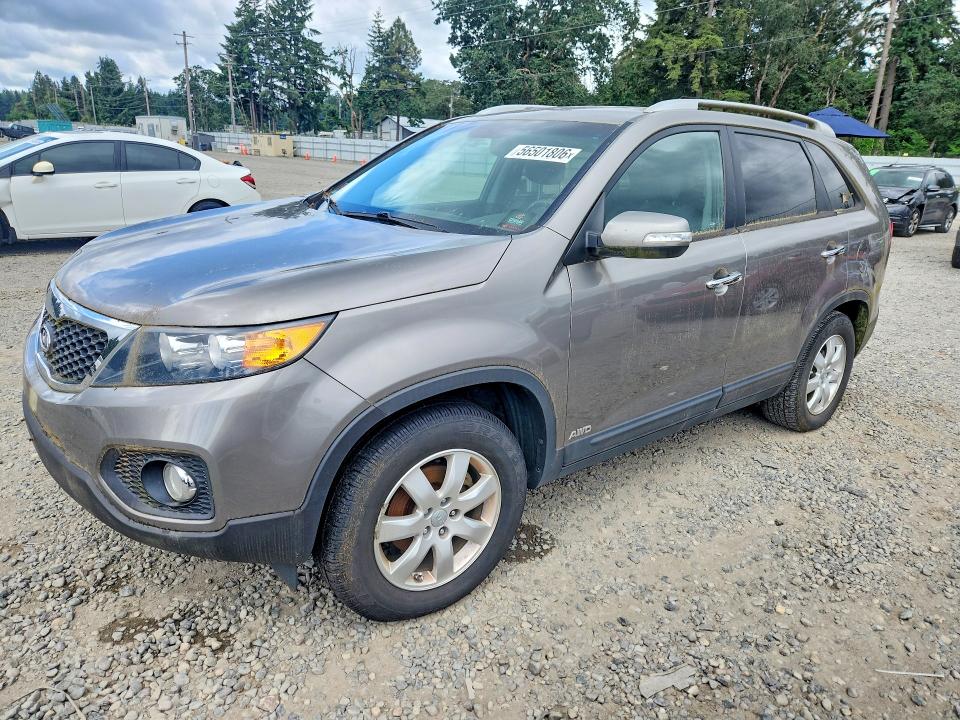 2012 Kia Sorento VIN 5XYKTCA61CG277873 COPART salvage auction — MINOR DENT/SCRATCHES, Wa - Vehicle Cert Of Ownership-Titl, sold $575 on 2026-07-31 (photo 1)