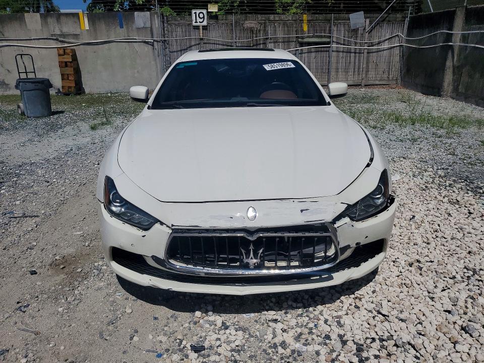 2016 Maserati VIN ZAM57XSA9G1175413 COPART salvage auction — FRONT END, FL - CERT OF TITLE SLVG REBUILDABLE, sold $2,900 on 2026-07-10 (photo 5)