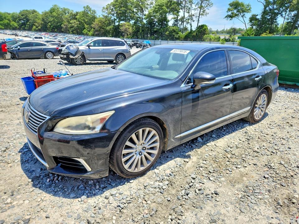2013 Lexus Ls VIN JTHBL5EF7D5115924 COPART salvage auction — FRONT END, Ga - Cert Of Title-Salvage, sold $1,650 on 2026-07-09 (photo 1)