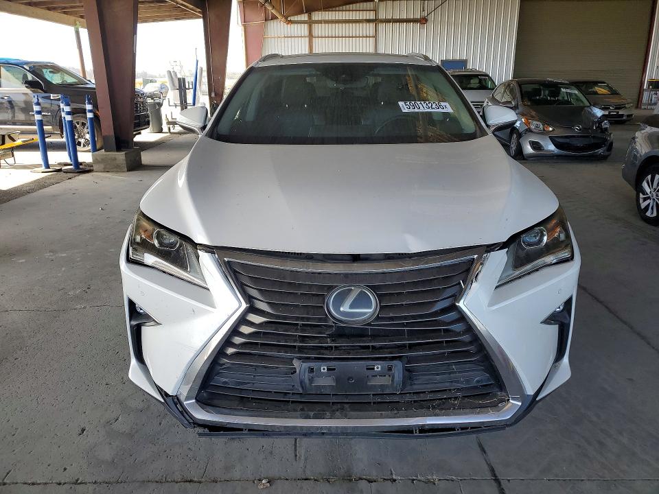 2016 Lexus Rx VIN 2T2ZZMCA7GC026275 COPART salvage auction — REAR END, Ca - Salvage Certificate, sold $4,100 on 2026-07-27 (photo 5)