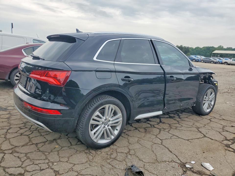 2018 Audi Q5 VIN WA1CNAFY4J2219965 COPART salvage auction — FRONT END, Ga - Cert Of Title-Salvage, sold $10,100 on 2026-07-10 (photo 3)
