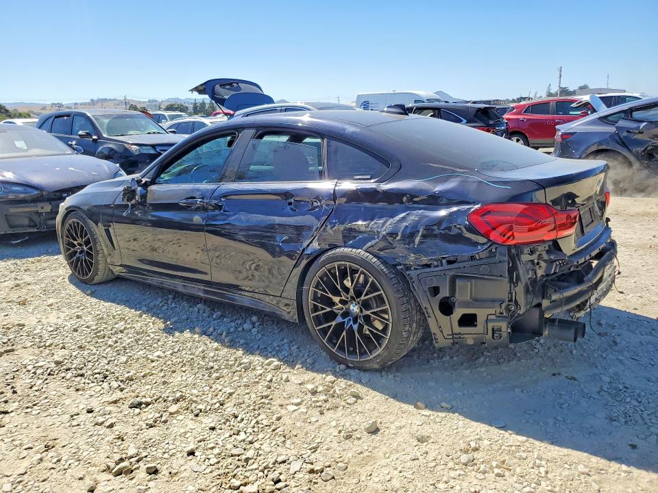 2018 BMW 4 series VIN WBA4J1C56JBG78558 COPART salvage auction — SIDE, CA - SALVAGE CERTIFICATE, sold $7,100 on 2026-07-28 (photo 2)
