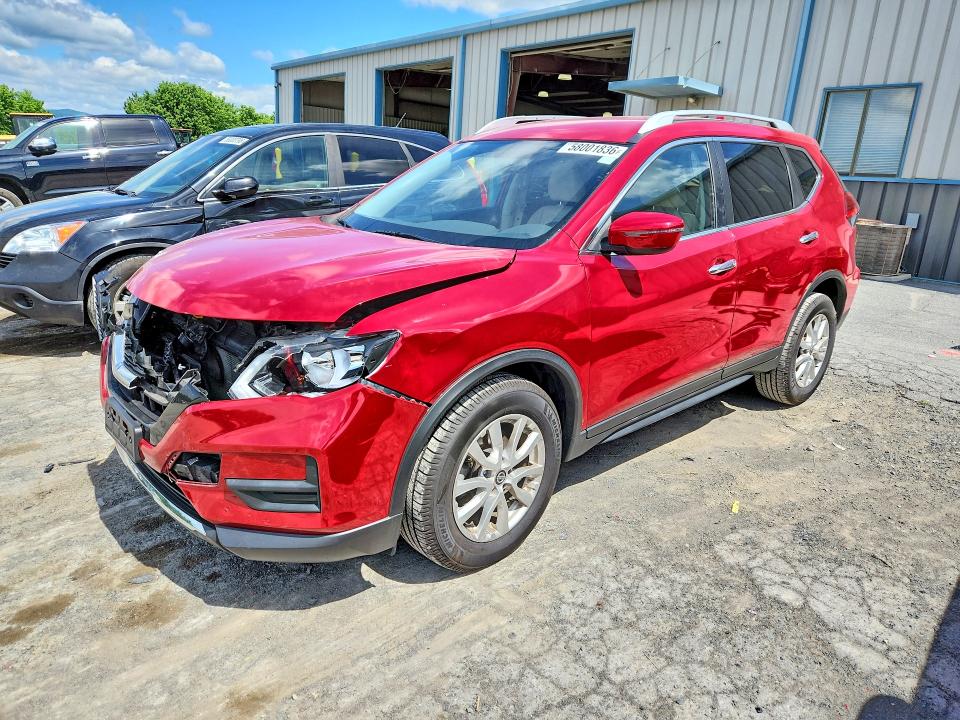 2017 Nissan VIN JN8AT2MT1HW130264 COPART salvage auction — FRONT END, Pa - Certificate Of Salvage, sold $2,250 on 2026-07-10 (photo 1)