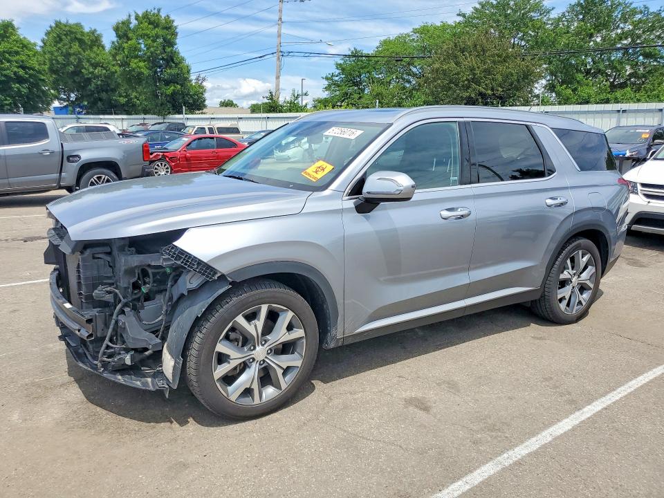 2020 Hyundai Palisade VIN KM8R4DHE1LU029602 COPART salvage auction — FRONT END, OH - CERT OF TITLE-SALVAGE, sold $80 on 2026-07-24 (photo 1)