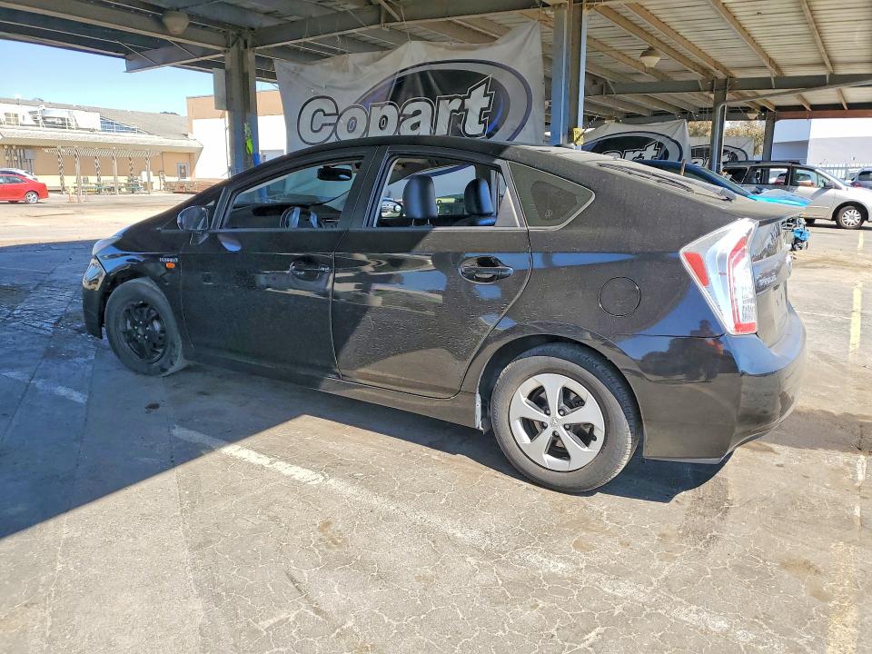 2012 Toyota Prius VIN JTDKN3DUXC5413155 COPART salvage auction — VANDALISM, CA - SALVAGE CERTIFICATE, sold $1,400 on 2026-07-14 (photo 2)