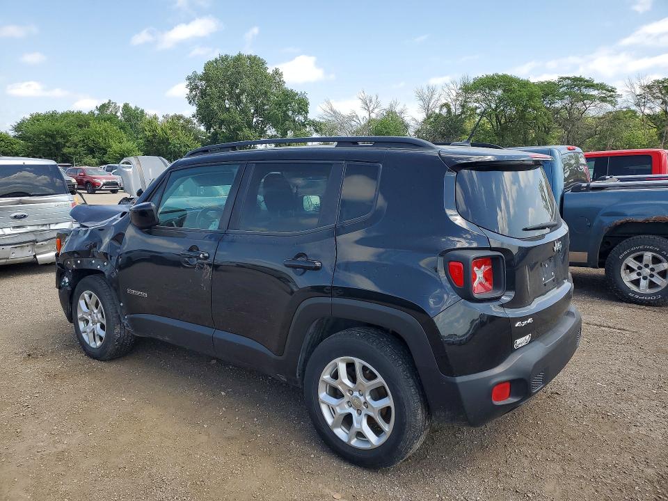 2016 Jeep Renegade VIN ZACCJBBT5GPD89672 COPART salvage auction — FRONT END, IA - CERT OF TITLE-SALVAGE TITLE, sold $700 on 2026-07-31 (photo 2)