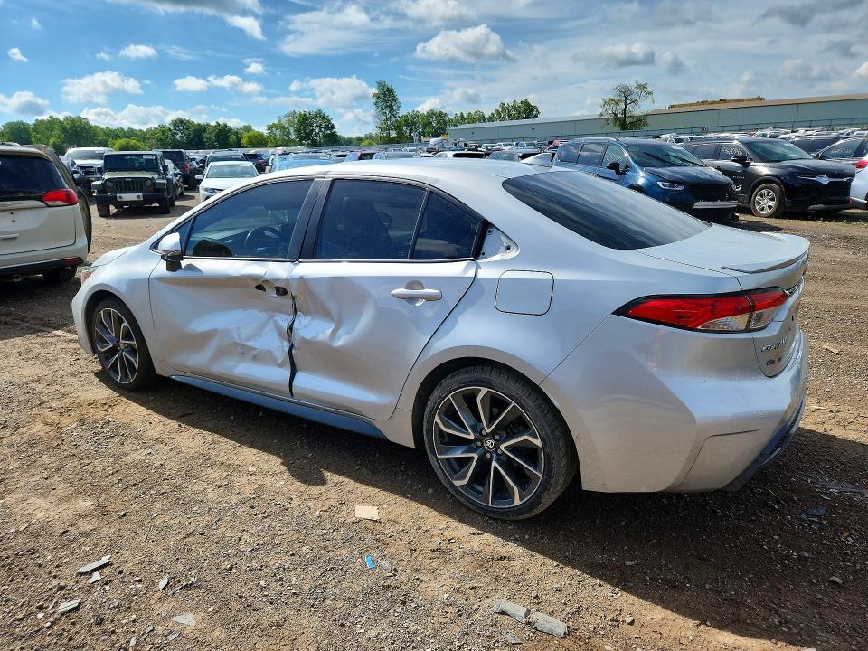2020 Toyota VIN 5YFS4RCE3LP021248 COPART salvage auction — SIDE, Mi - Certificate Of Title, sold $8,200 on 2026-07-08 (photo 2)