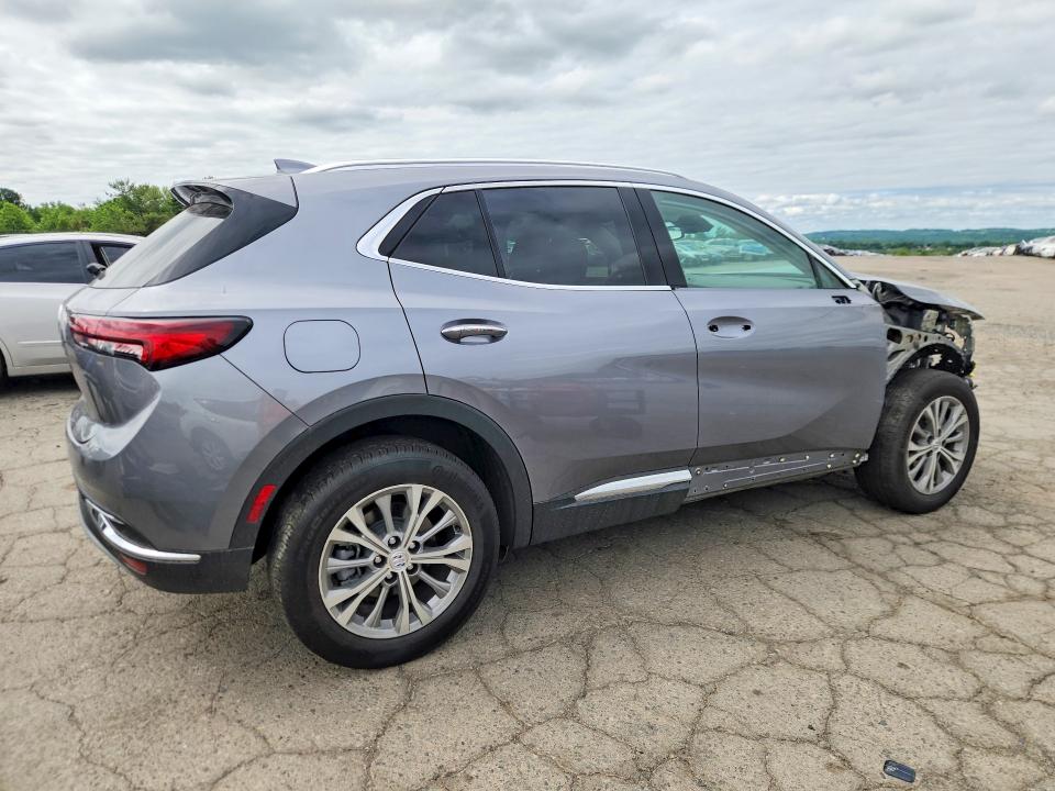 2022 Buick Envision VIN LRBAZLR42ND123928 COPART salvage auction — FRONT END, Pa - Certificate Of Salvage, sold $3,300 on 2026-07-07 (photo 3)