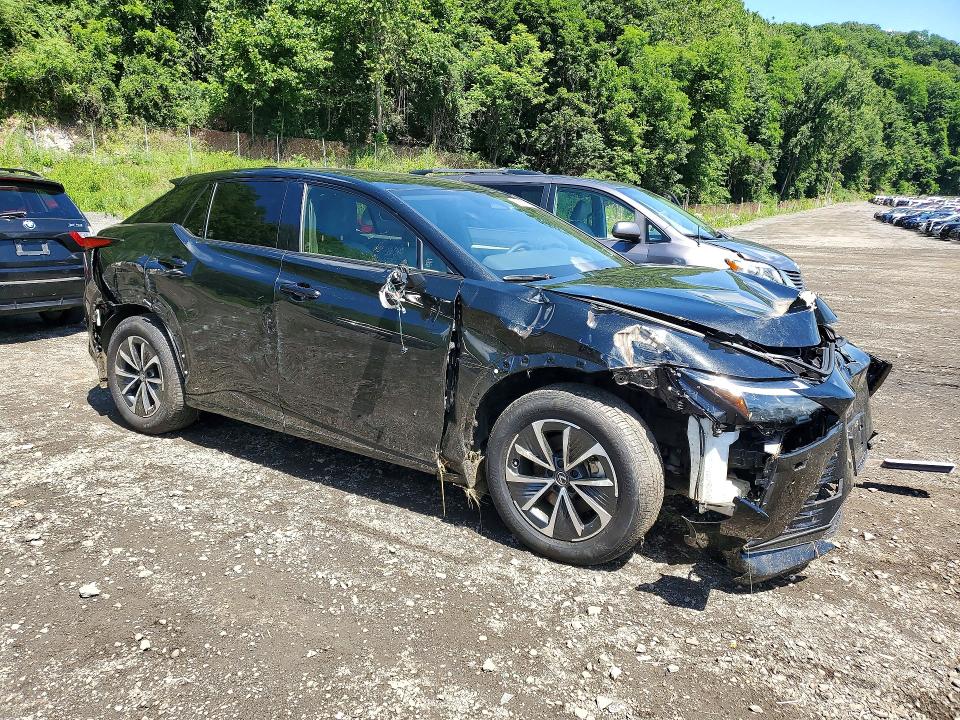2025 Lexus Rz VIN JTJAAAAB7SA031022 COPART salvage auction — FRONT END, Ny - Mv-907A Salvage Certificate, sold $11,600 on 2026-07-23 (photo 4)