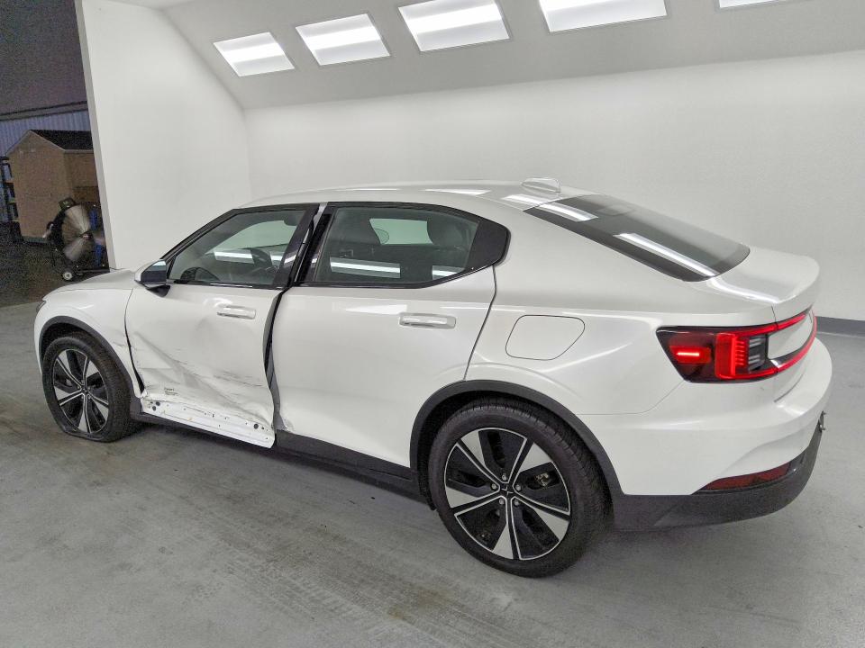 2023 Polestar 2 VIN YSMEG3KA6PL136185 COPART salvage auction — SIDE, CA - CERTIFICATE OF TITLE, sold $6,400 on 2026-07-15 (photo 2)